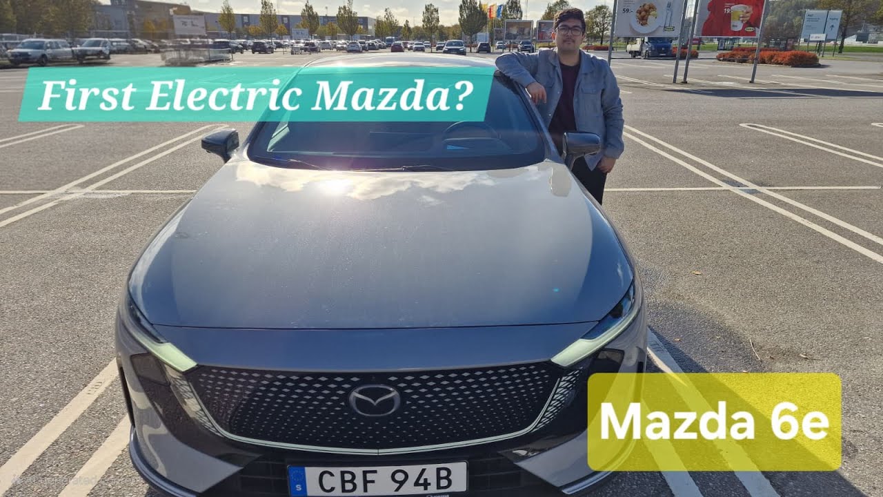 Сможет ли первый электромобиль Mazda конкурировать с другими гигантами электромобилей? Полный обз...