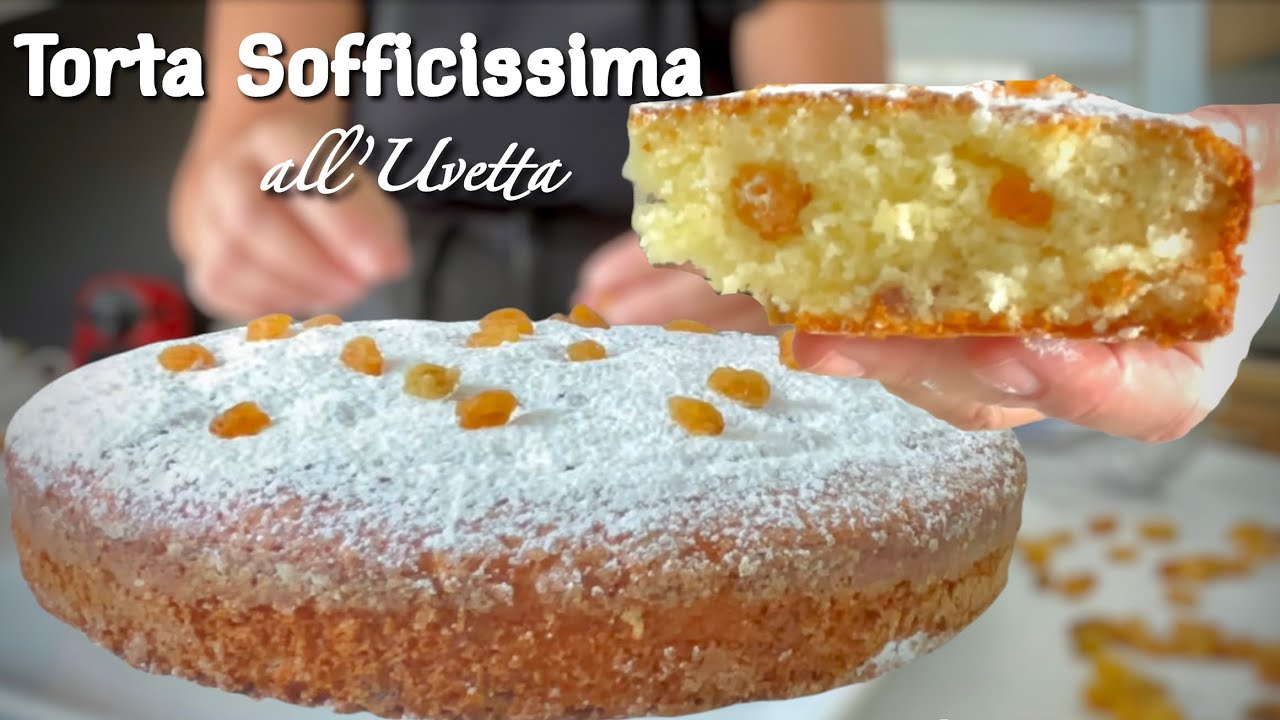 ОЧЕНЬ МЯГКИЙ ТОРТ ИЗ ИЗЮМА с Йогуртом 🥧 легкий рецепт Тутти а тавола