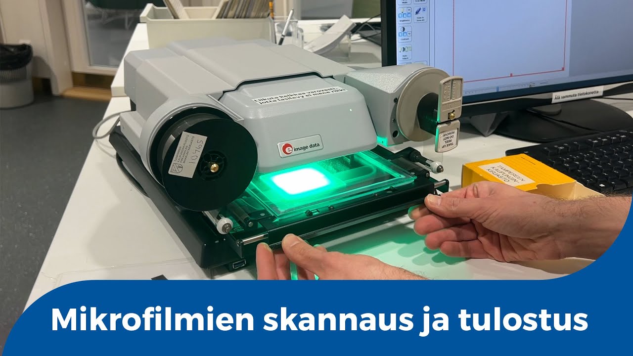 Mikrofilmien skannaus ja tulostus