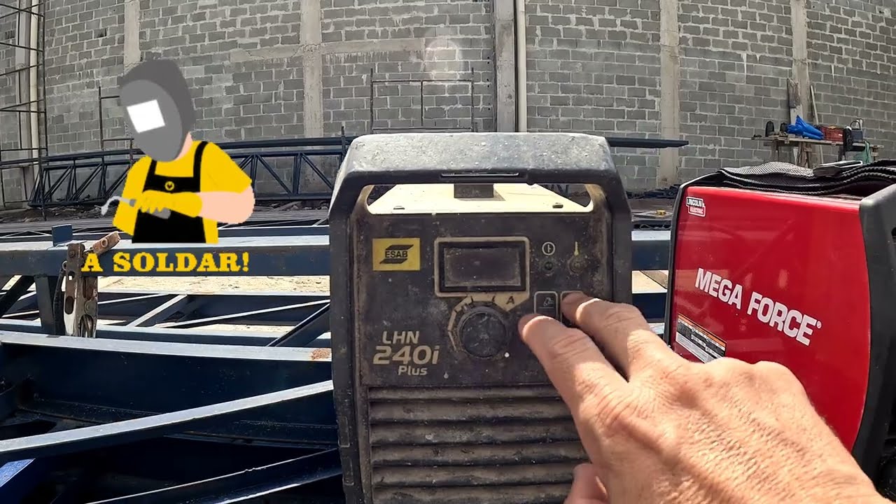 Esab e Lincoln Mega Force  250 .