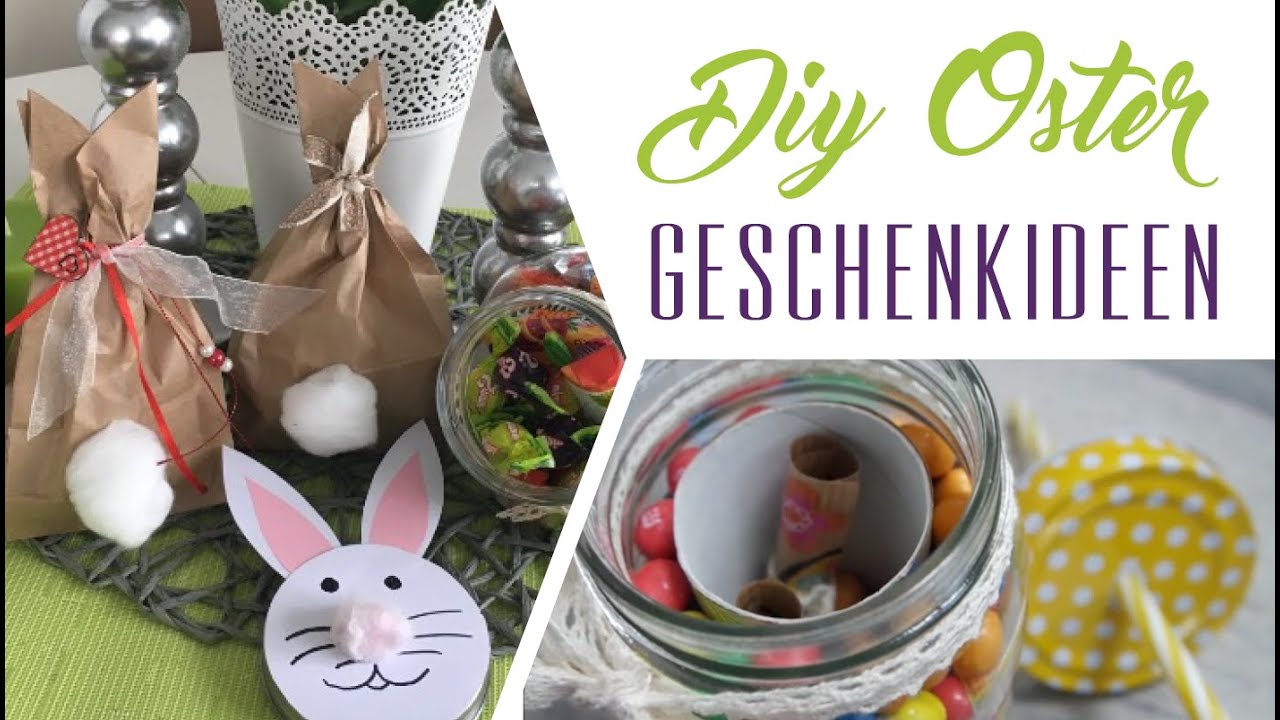 Einfache DIY GESCHENKIDEEN | OSTERN 🐰