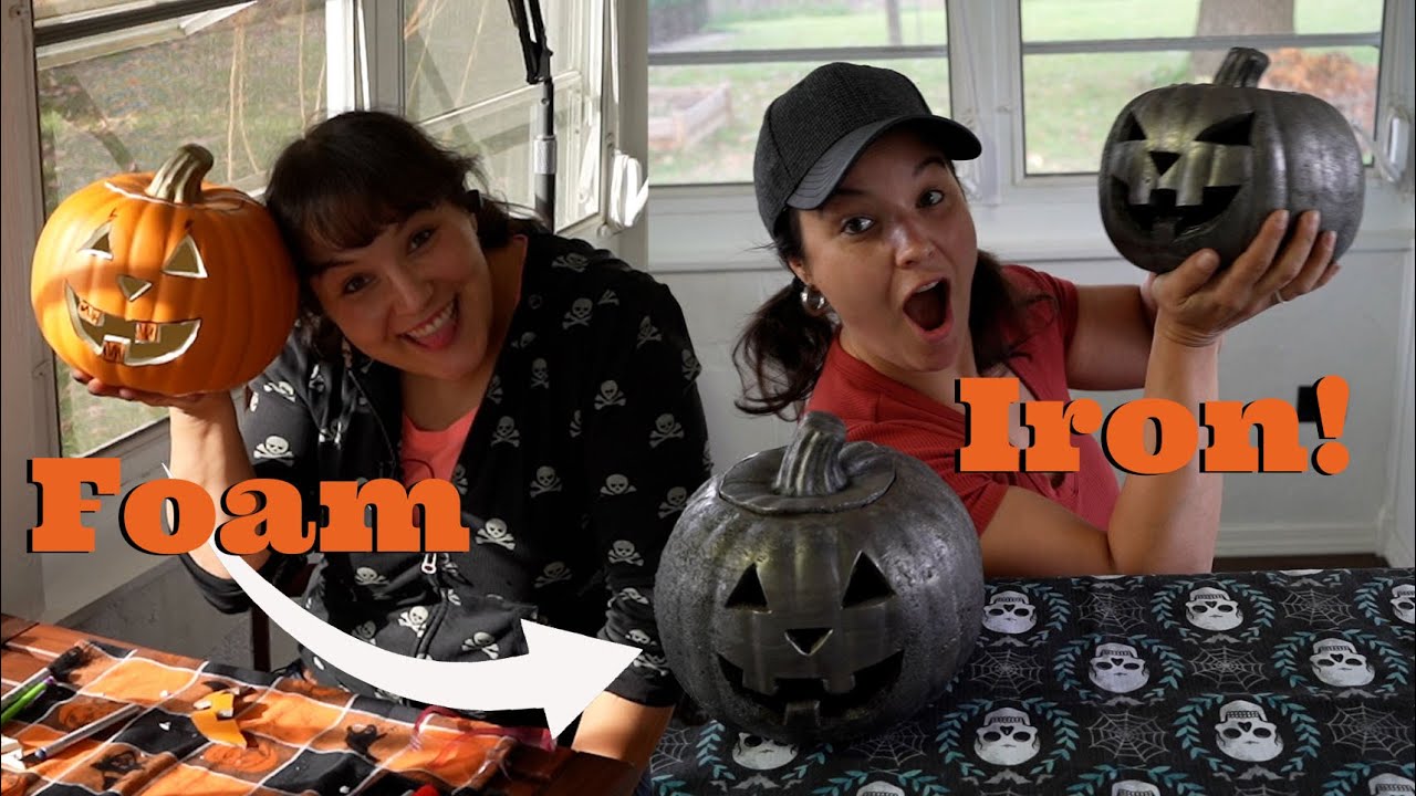 Cast Iron Jack-O-Lanterns! (I made them)