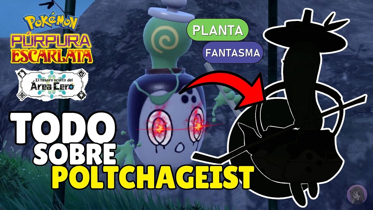 ¡TODO sobre POLTCHAGEIST! - EVOLUCIONES Y HABILIDAD VGC | DLC POKEMON ESCARLATA Y PURPURA
