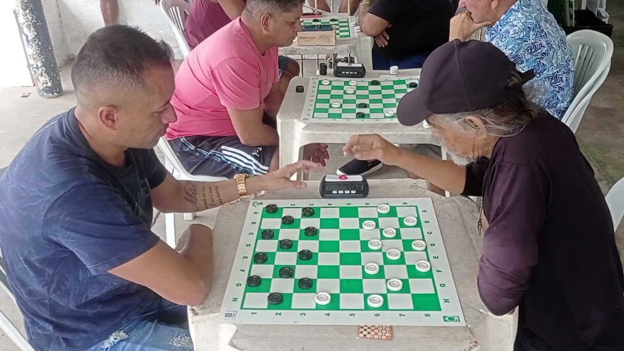 ALEXANDRE LIMA X MESTRE NILSON / SEGUNDA PARTIDA / 4° TORNEIO DE DAMAS DA ADAXA PAULISTA-PE