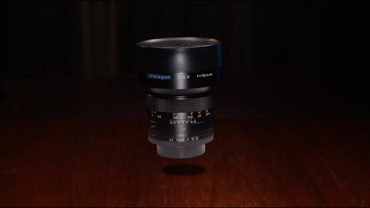 This is the  Contax Carl Zeiss 15mm f/3.5 Chapter 61