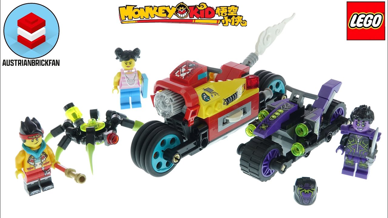 Lego Monkie Kid 80018 Monkie Kid's Cloud Bike &ndash; recenzja zestawu Lego Speed ​​Build