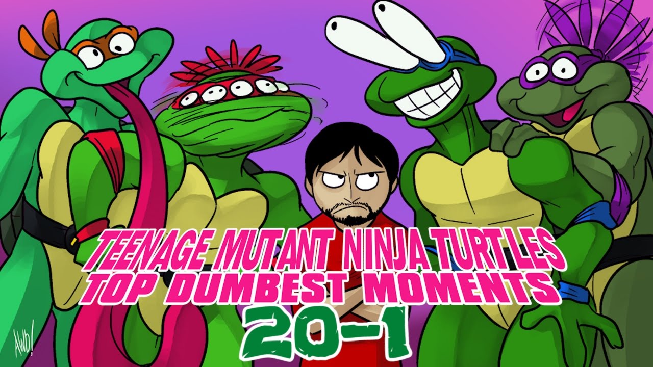TMNT Top Dumbest Moments Part 2 - Phelous