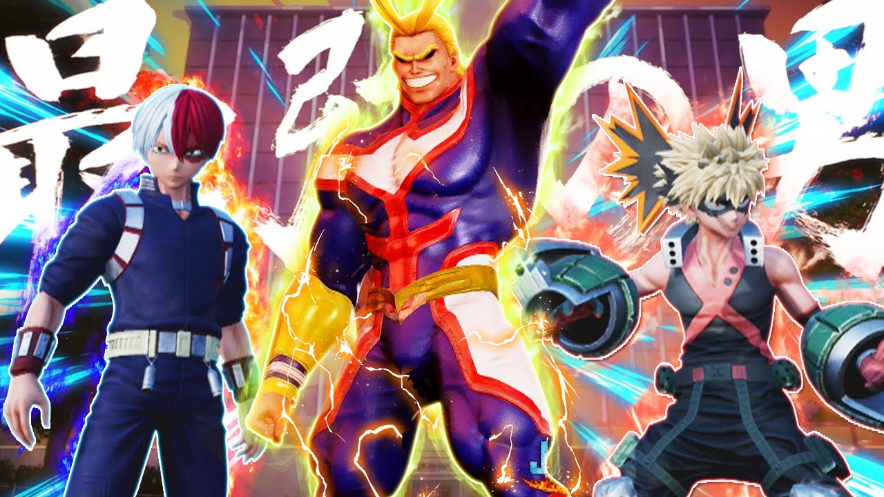 Saving Lives WIth All 3 MHA DLC In Jump Force Ranked!