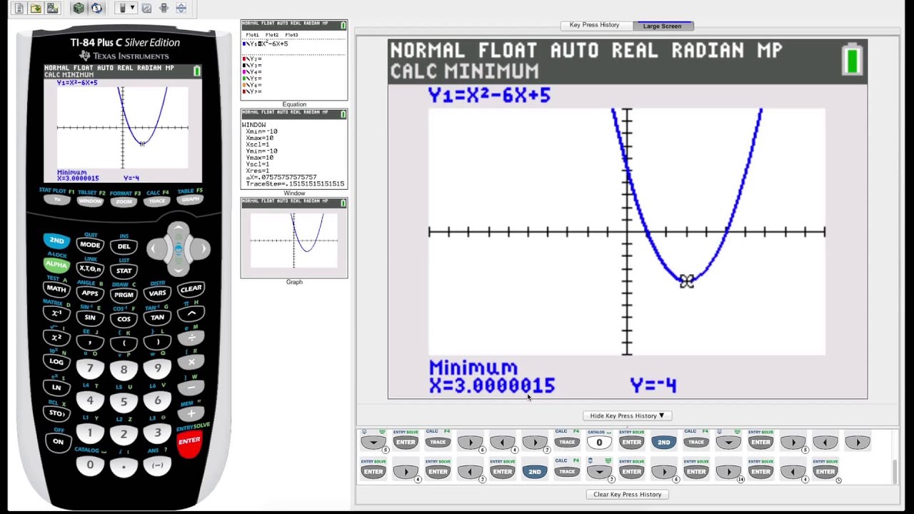 Руководство по графическому калькулятору TI-84 Plus: графические функции
