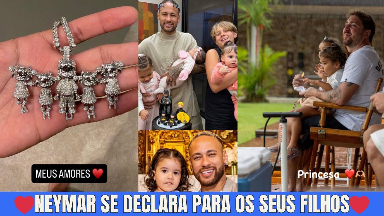 Neymar e Bruna Biancardi Se Divertem com as Filhas e Amigos na Mansão no Rio de Janeiro 🇧🇷