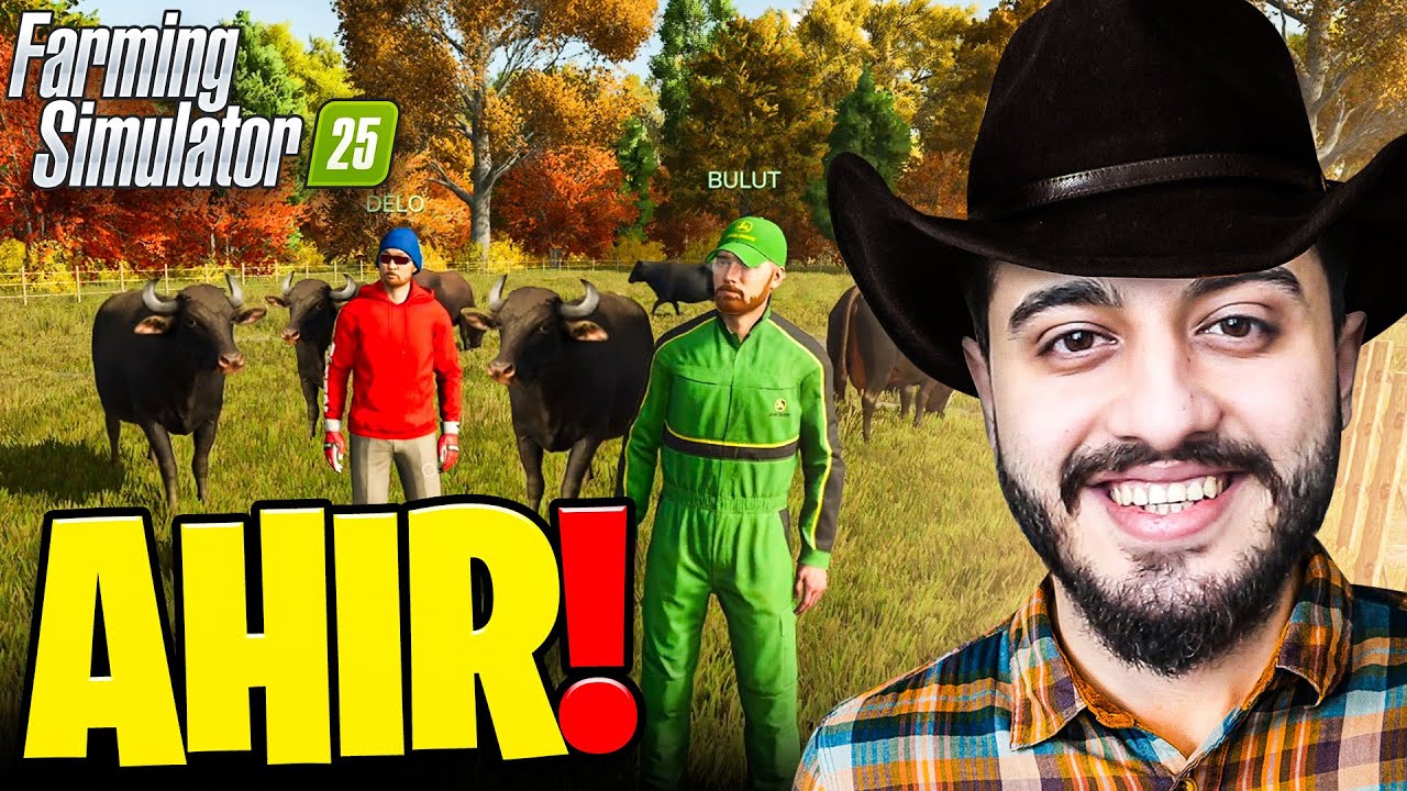 SONUNDA ÇİFTLİĞİ SATIN ALIP AHIR KURDUK! MANDA SÜTÜ ÜRETİYORUZ! Farming Simülatör #5