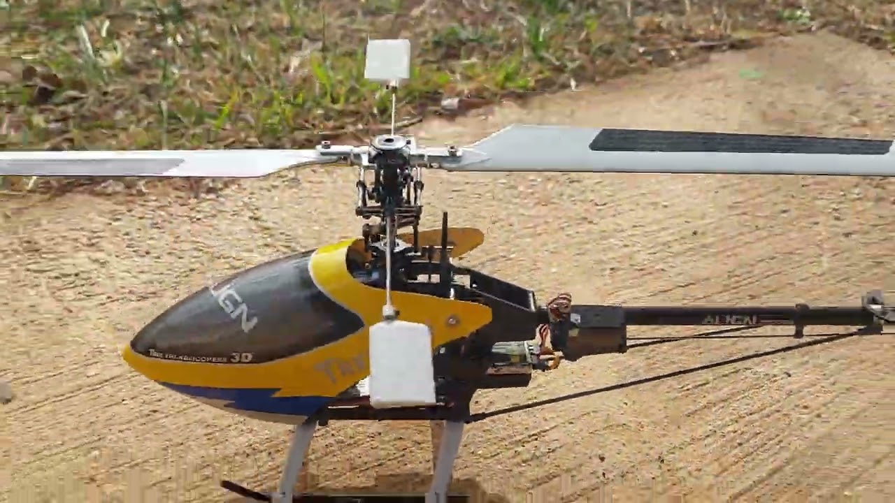align trex 250 test flight #3