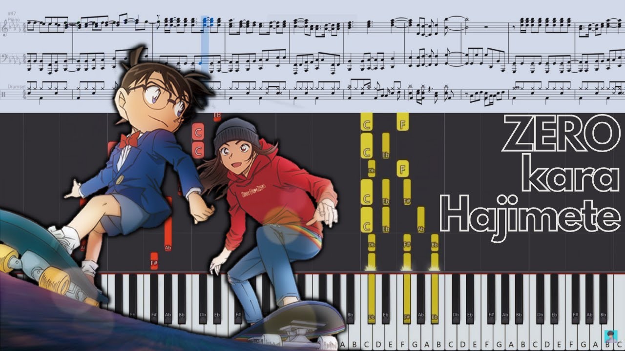 Mai Kuraki - ZERO kara Hajimete「ZEROからハジメテ」| Piano Arrangement (with Drums)