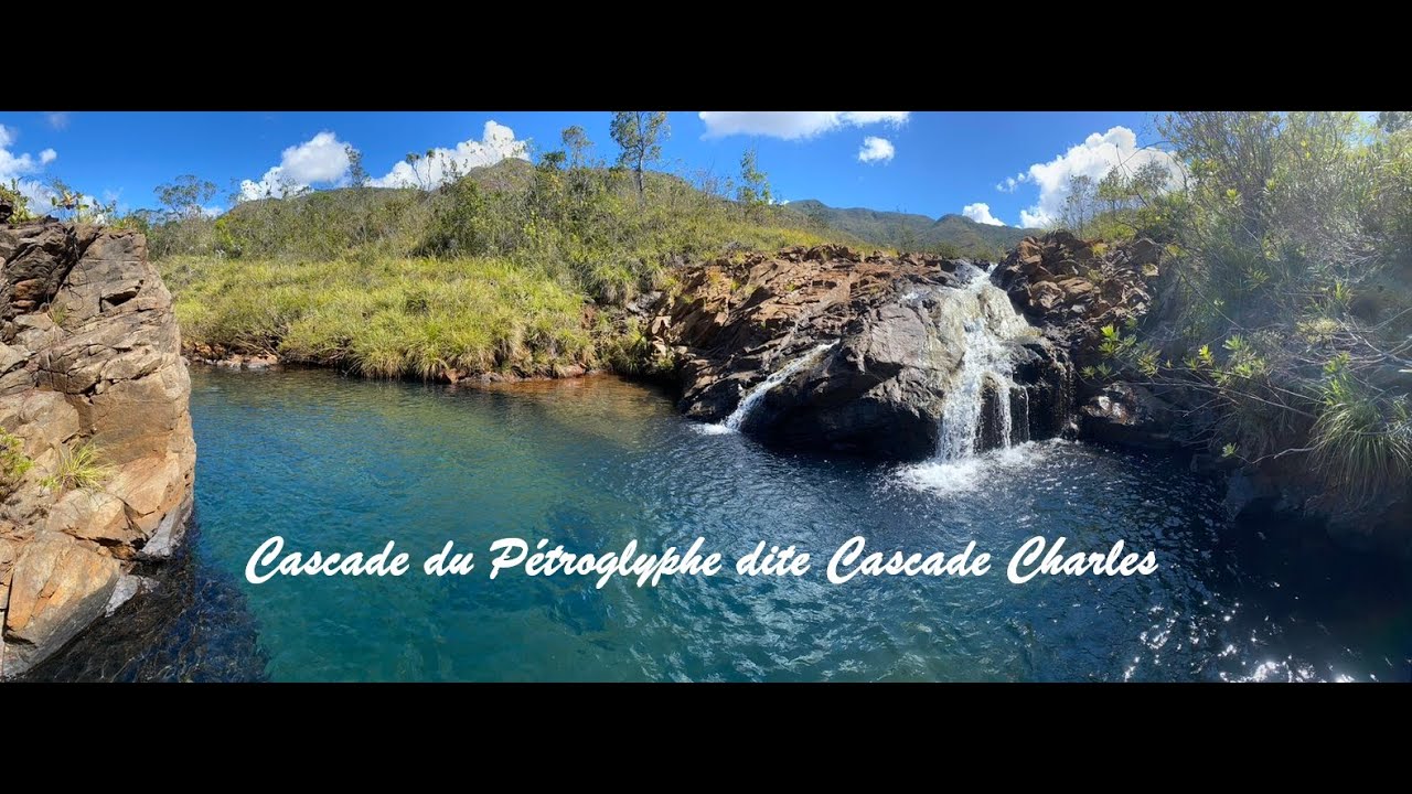 Cascade du pétroglyphe dite cascade Charles
