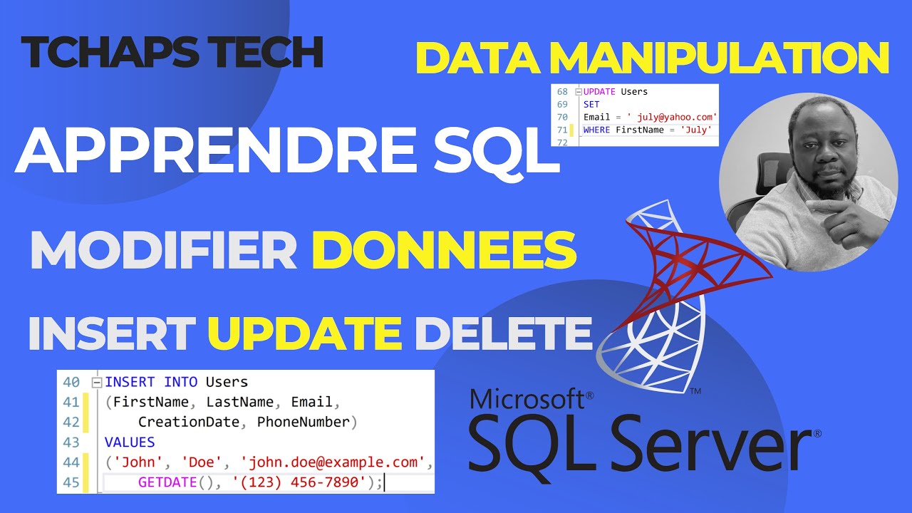 SQL Command UPDATE, DELETE - Data Manipulation Language (DML) - SQL Server 10