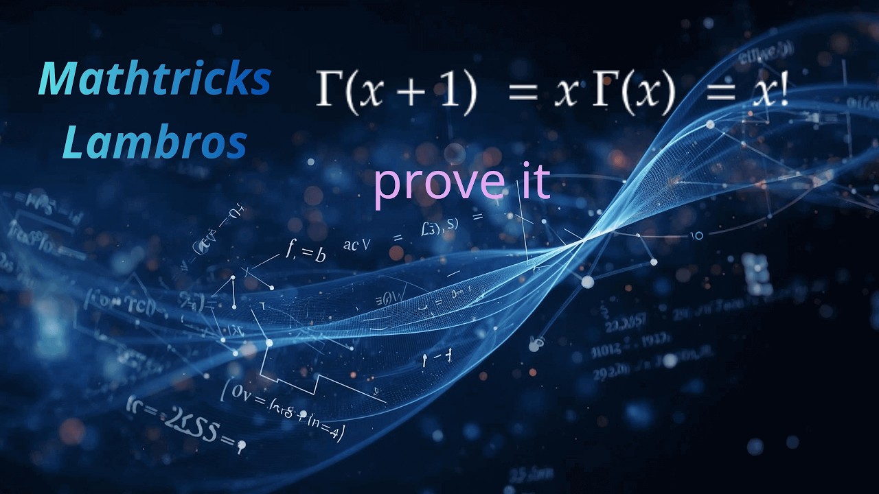 Γ(x+1)=xΓ(x), Γ(x+1)=x! #Calculus #MathTricks #APCalculus #STEM #StudyWithMe #AncientWisdom