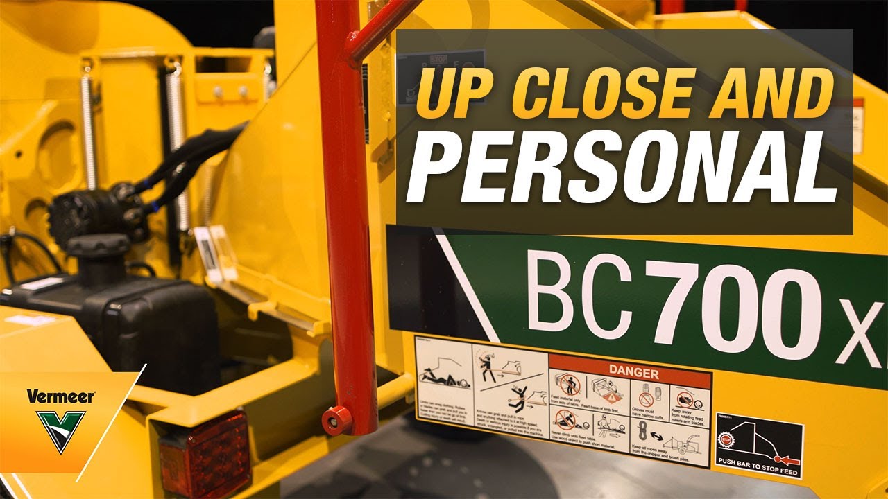 Walkaround of the Vermeer BC700XL brush chipper