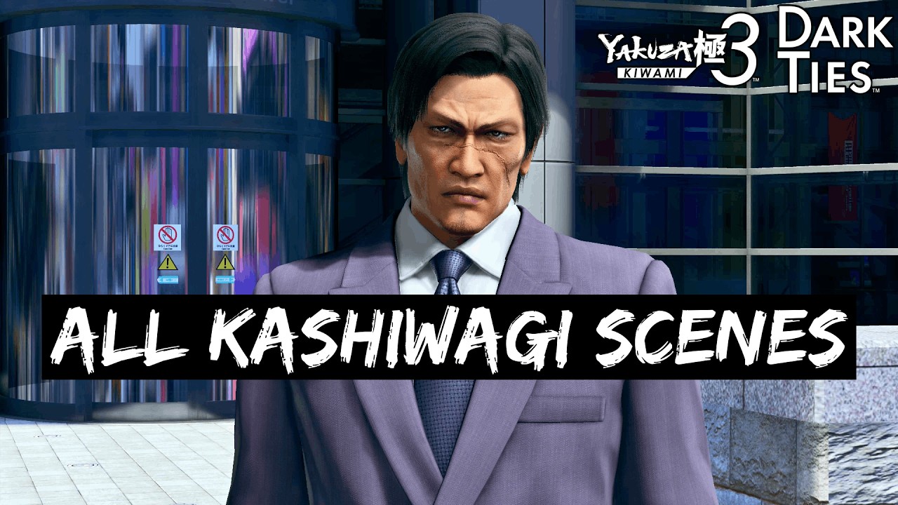 Yakuza Kiwami 3 (PC) - All Kashiwagi Osamu Scenes (JP voice)