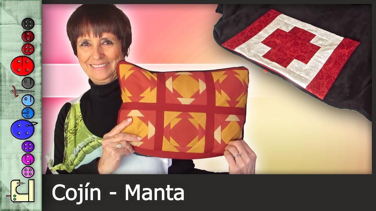 Cómo hacer un Cojín-Manta [Tutorial]