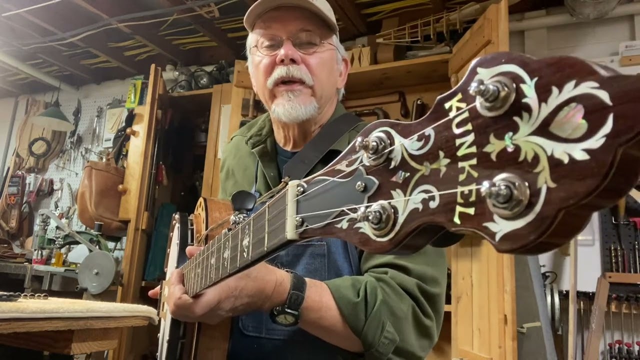 Introducing the Kunkel Megaphonic Resonator Banjo.