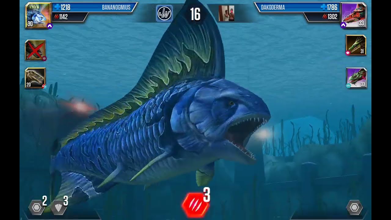 El primer dinosaurio semiacuatico del juego, el gran Spinosaurus.