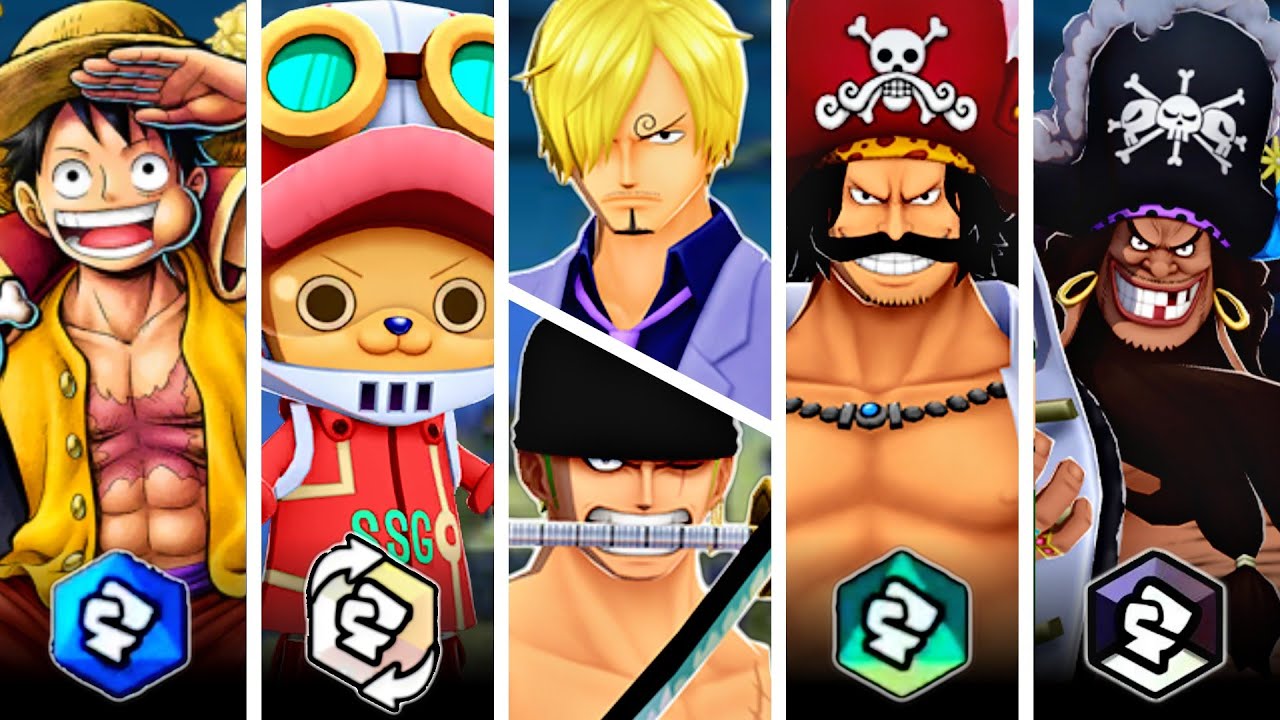 Top 5 ATTACKERS in One Piece Bounty Rush 