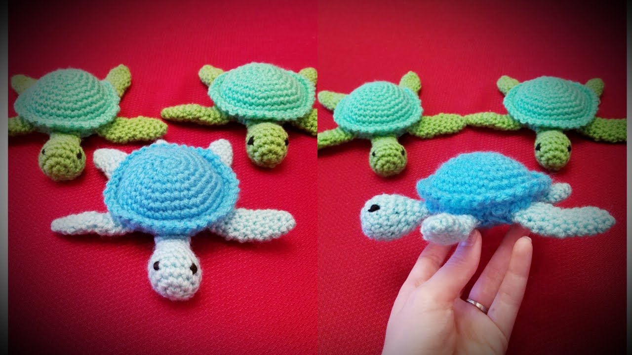 Crochet turtle. How to crochet a turtle