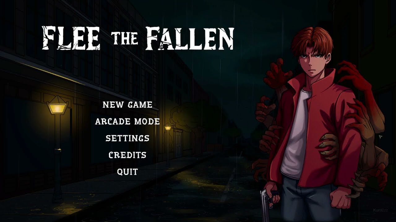 Flee The Fallen Gameplay - A Zombie Platformer