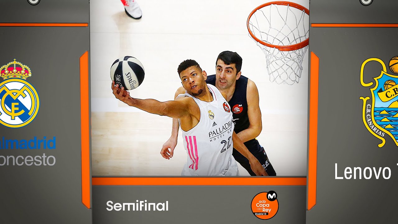 Real Madrid - Lenovo Tenerife (85-79) RESUMEN | Copa del Rey Madrid 2021