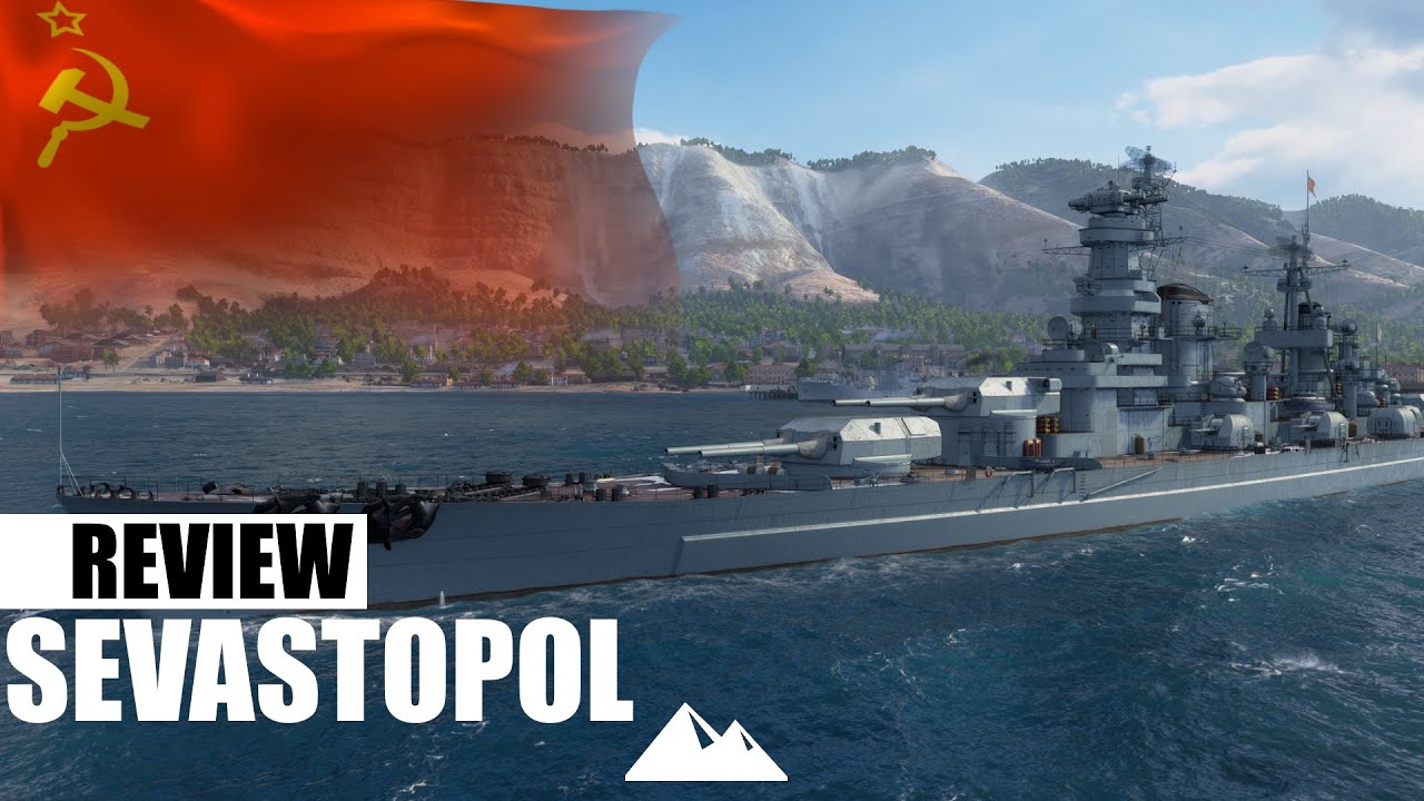 SEVASTOPOL, 380mm mit Speedboost & Superheal? Stimmig! - World of Warships | [Review] [De] [60fps]