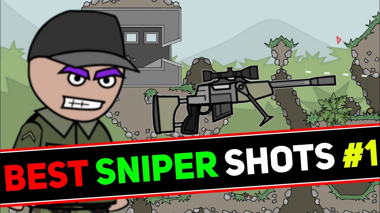 Best Sniper Shots #1 | Mini Militia - Doodle Army 2