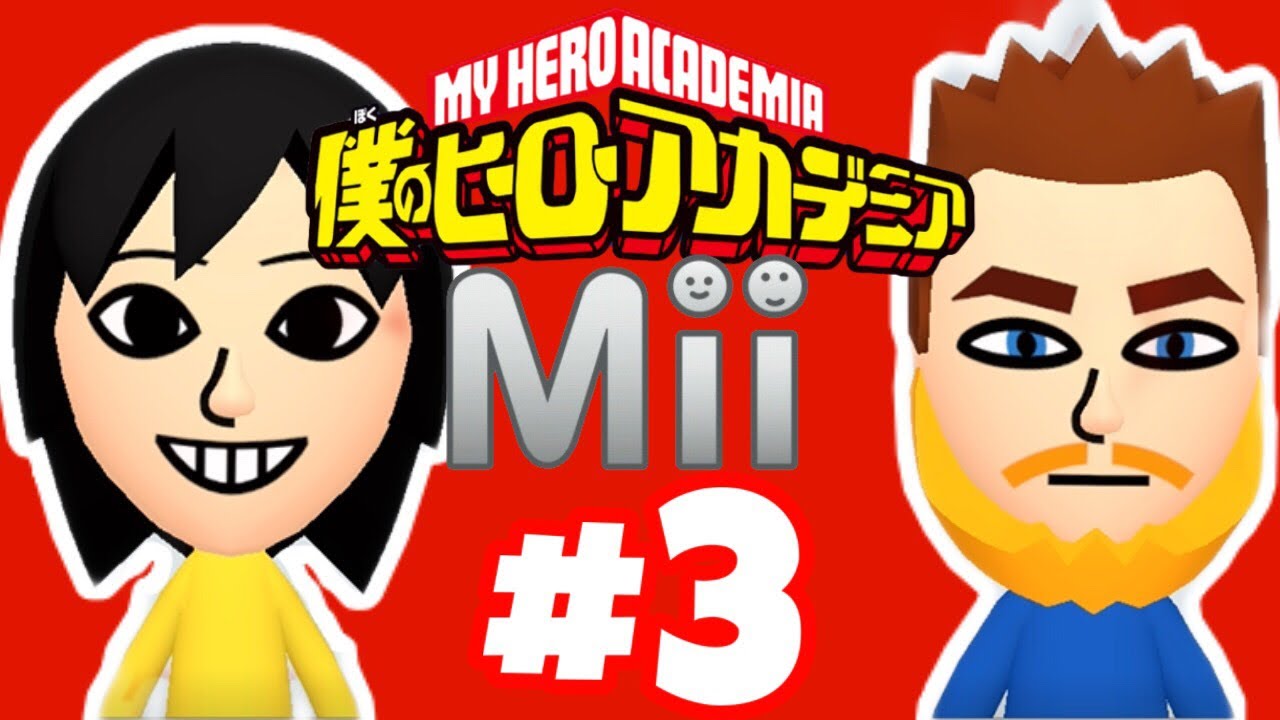 Making My Hero Academia Miis on Nintendo Switch Part 3!