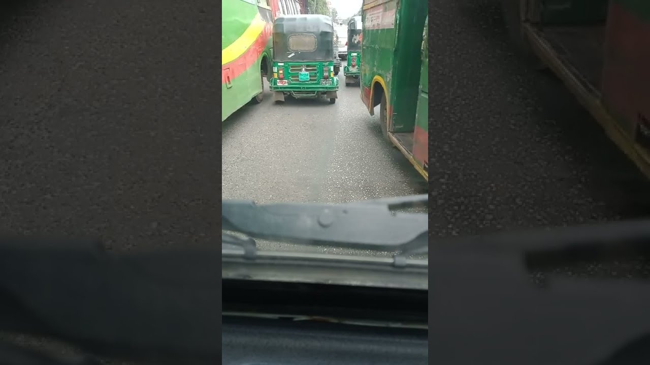 tata ex2 picup driving Dhaka city