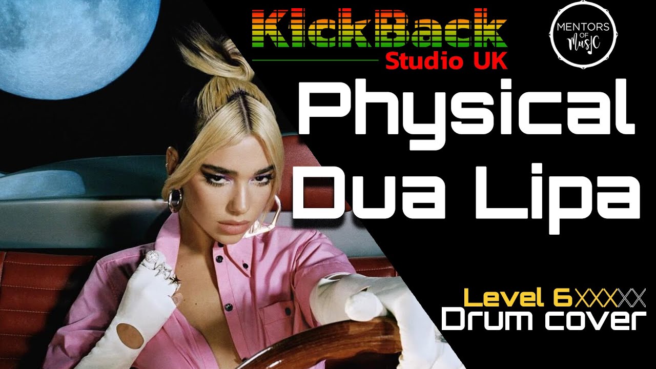 Physical - Dua Lipa *Level 6* drum cover with score #tutorial #howtoplay #playalong