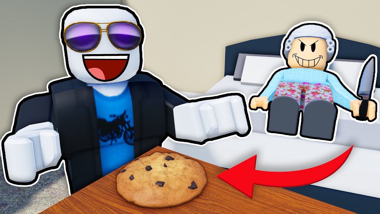 кража ВСЕХ печеньек в Roblox кража печеньек...
