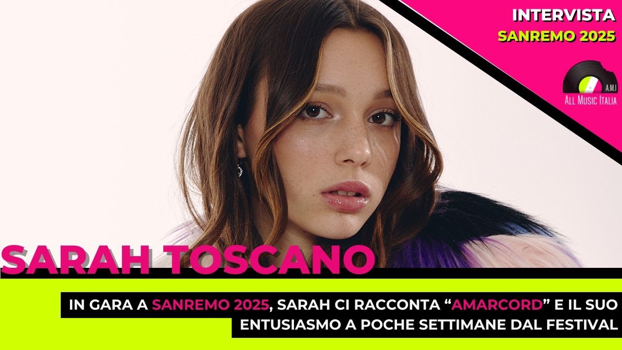Sanremo 2025: Sarah Toscano presenta 