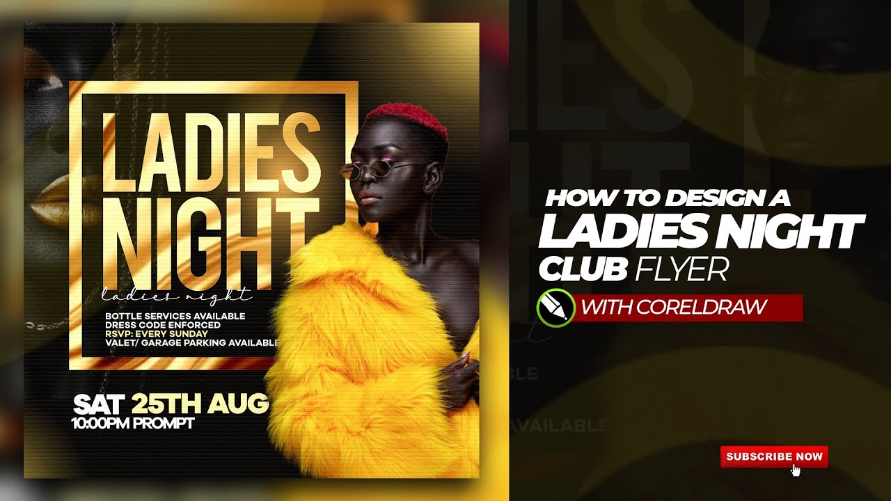 HOW TO DESIGN A NIGHT CLUB FLYER #flyerdesign #flyer #socialmedia #club