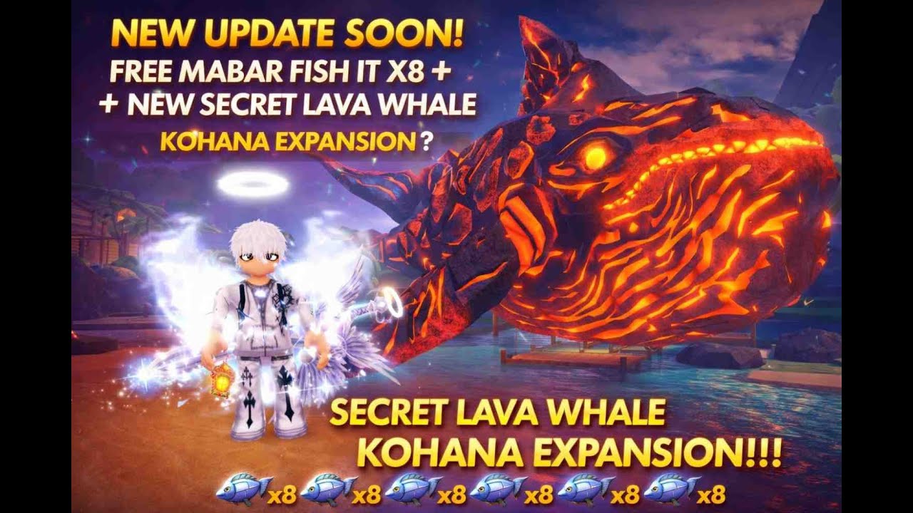 FISH IT  FREE X8 + UPDATE KOHANA EXPANSION + EVENT ADMINT ? [ FISH IT - ROBLOX ] #live #fishit