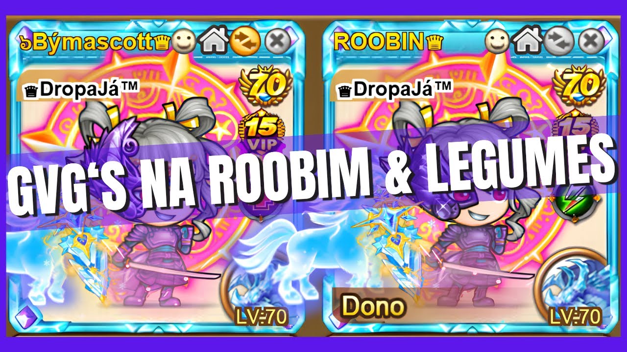 [DDTANK 337] GVG'S LEVEL 70 ROOBIN♛ & LEGUMES!