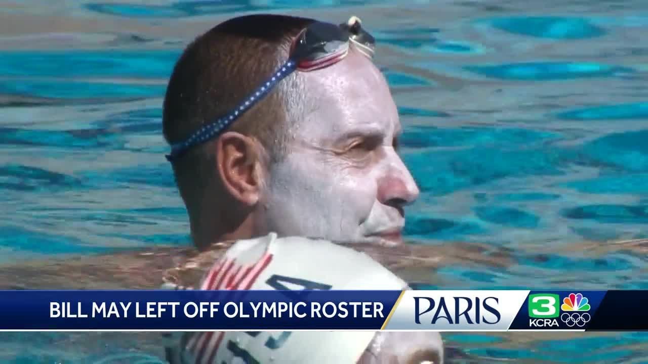Bill May left off Team USA's artistic swimming roster for the Paris Olympics