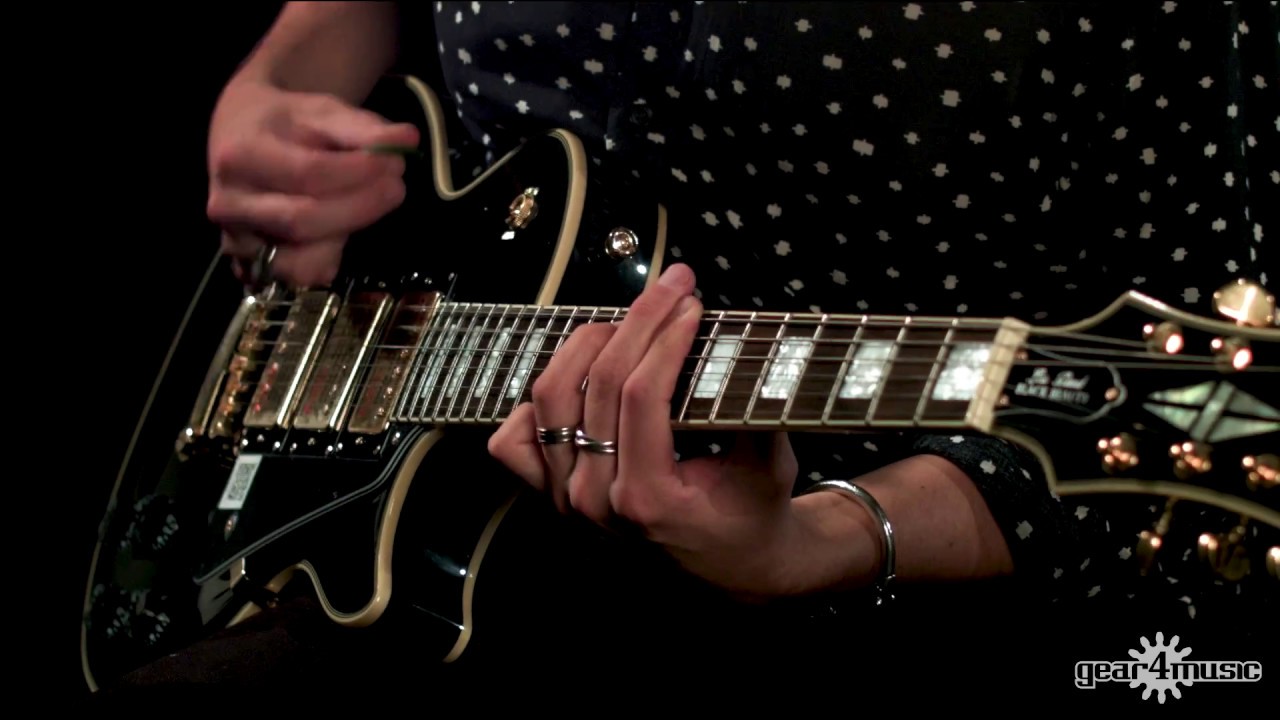 Epiphone Black Beauty Les Paul | Gear4music Demo