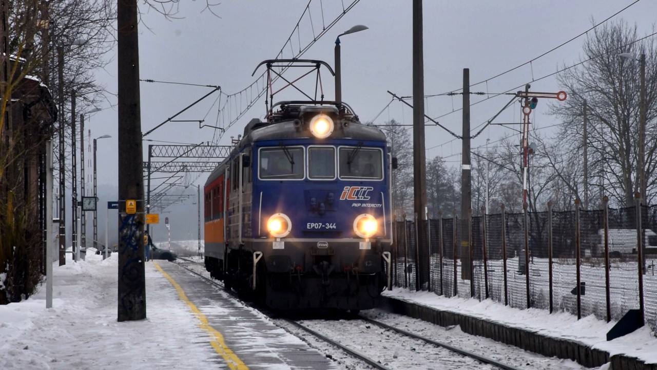 Siódemki IC z pociągami Regio na Podlasiu