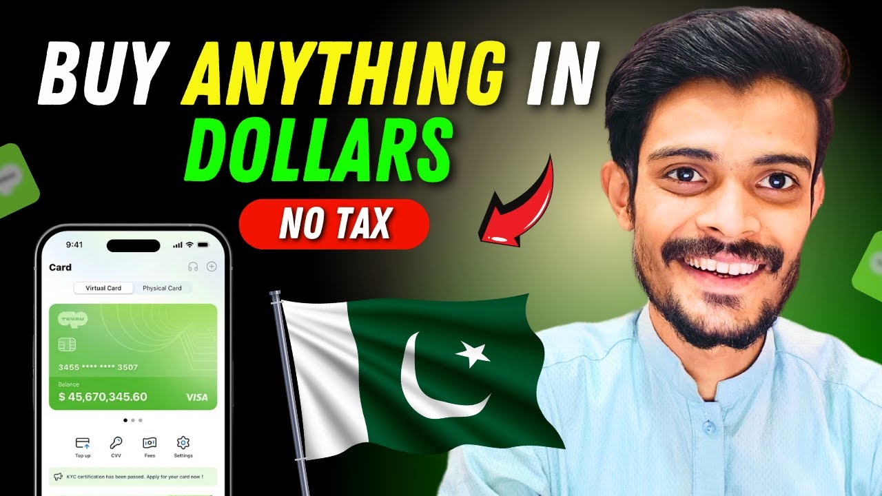 Purchase Anything in Dollars From Pakistan With This Secret App | Best Crypto Payment Method Tevau
