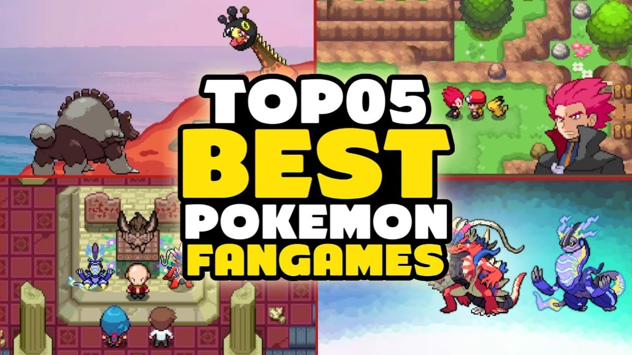 Top 5 Completed Pokemon Fan Games 2023!! (BEST)