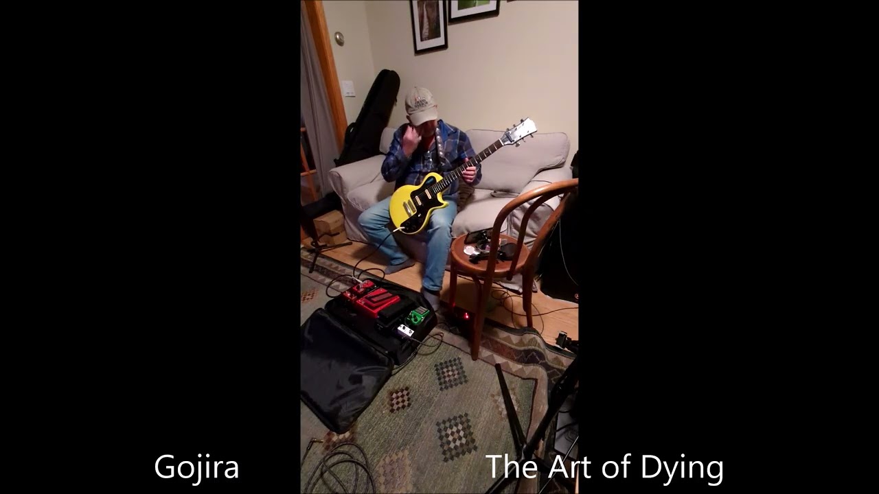 Gojira - The Art of Dying  (Live guitar in my studio)