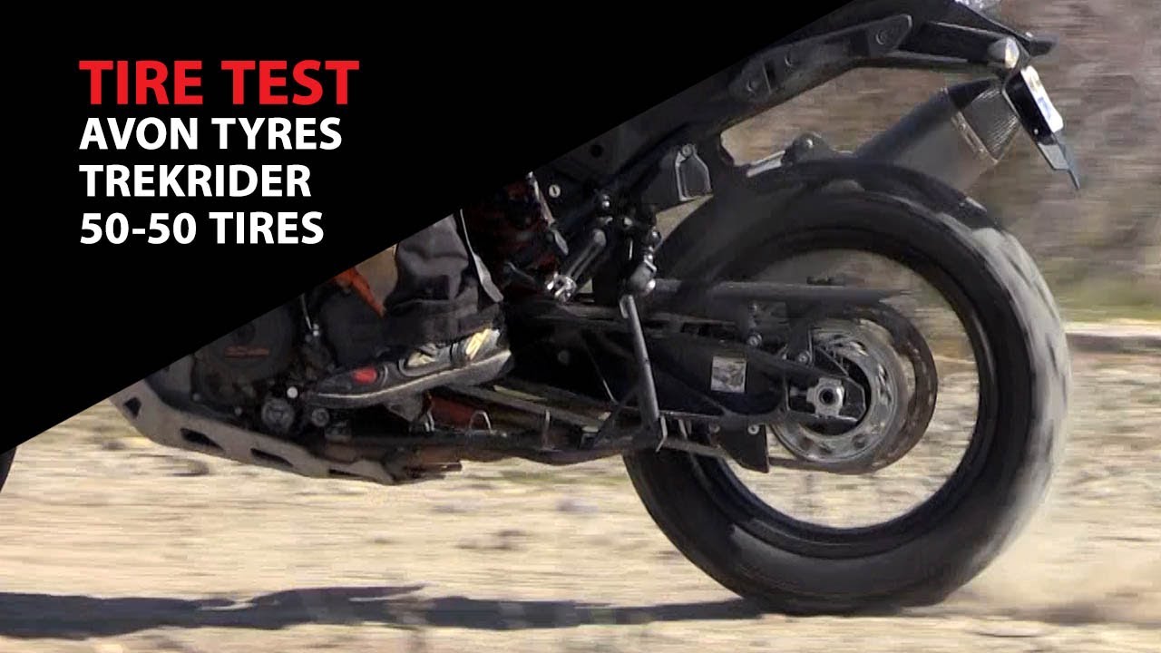 Avon TrekRider Dual Sport 50/50 Tire Test | AV84 & AV85 | ChapMoto.com