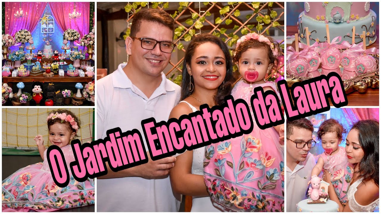 VLOG | O dia da Festa da Laura |Jardim Encantado da Laura