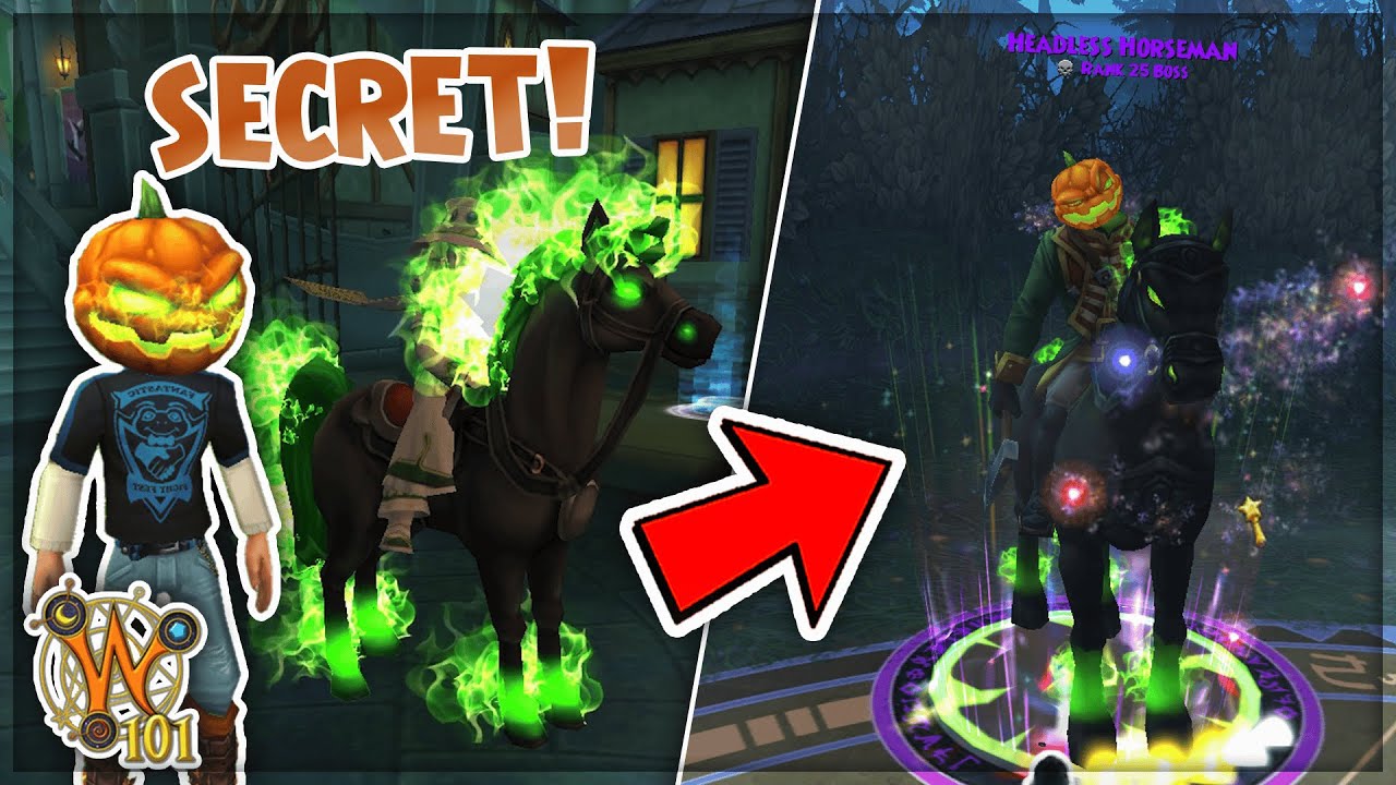 В Wizard101 есть СКРЫТЫЙ босс &mdash; Всадник без головы!