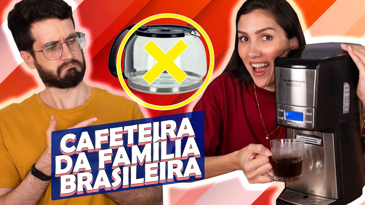 RESENHANDO a CAFETEIRA SEM JARRA | HAMILTON BEACH BREWSTATION