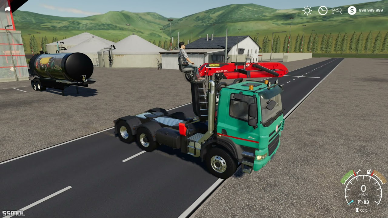 Farming Simulator 2019 mods Tatra Phoenix L Crane
